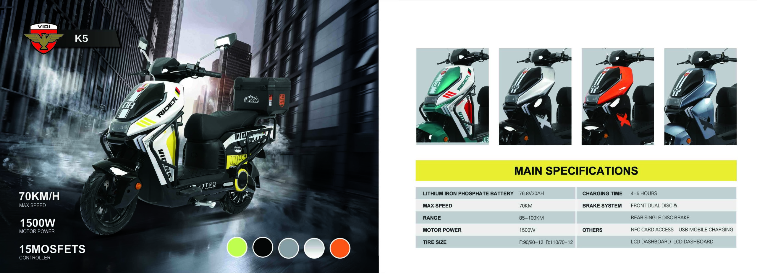 VIDI K5 Electric Scooter