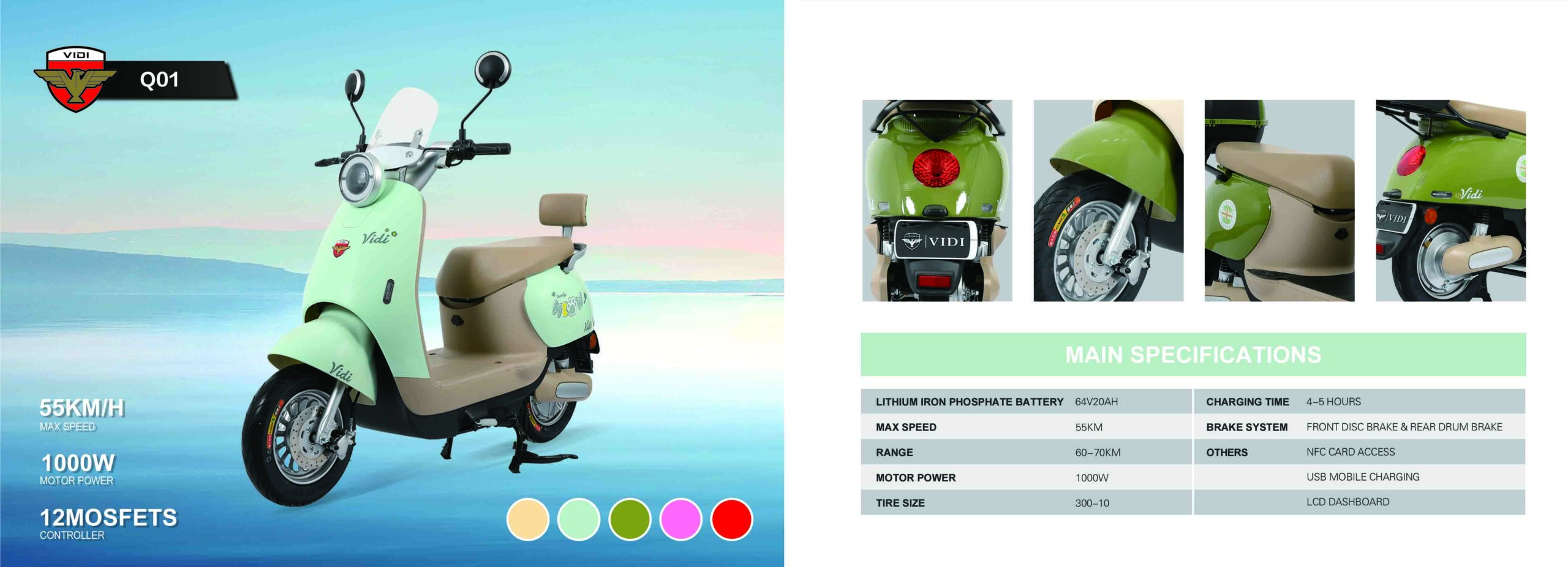 VIDI C03 Electric Scooter