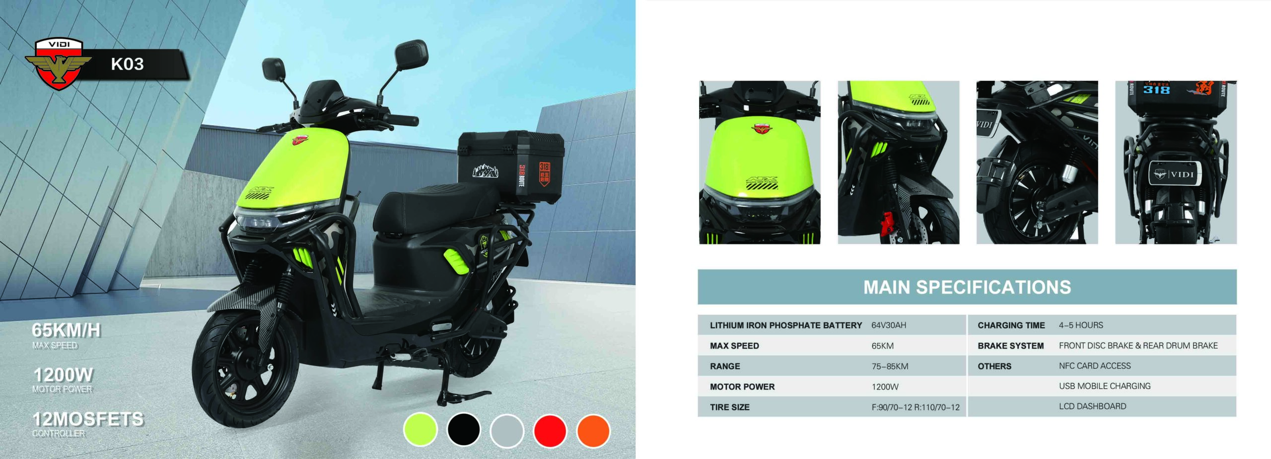 VIDI K03 Electric Scooter